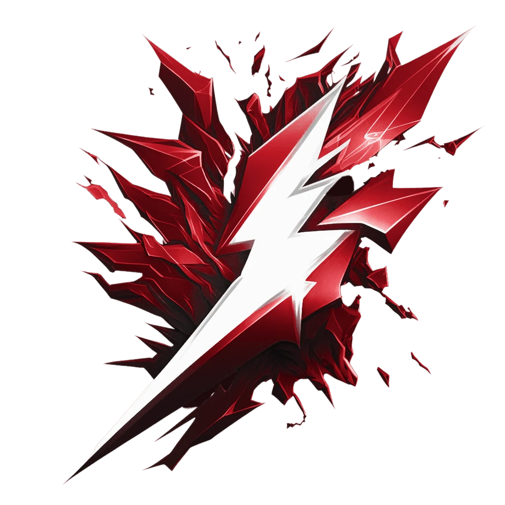 Shattershard logo — a shattered lightning bolt